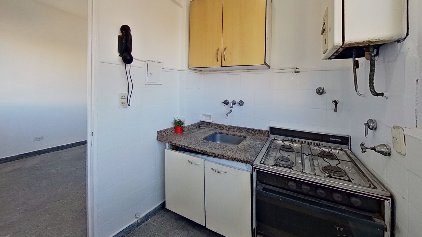 Alquiler departamento de 2 ambientes todo luz