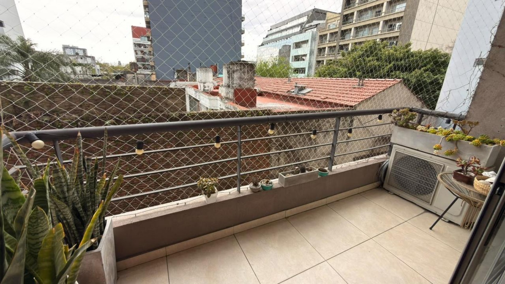 Alquiler departamento 2 ambientes contrafrente todo luz
