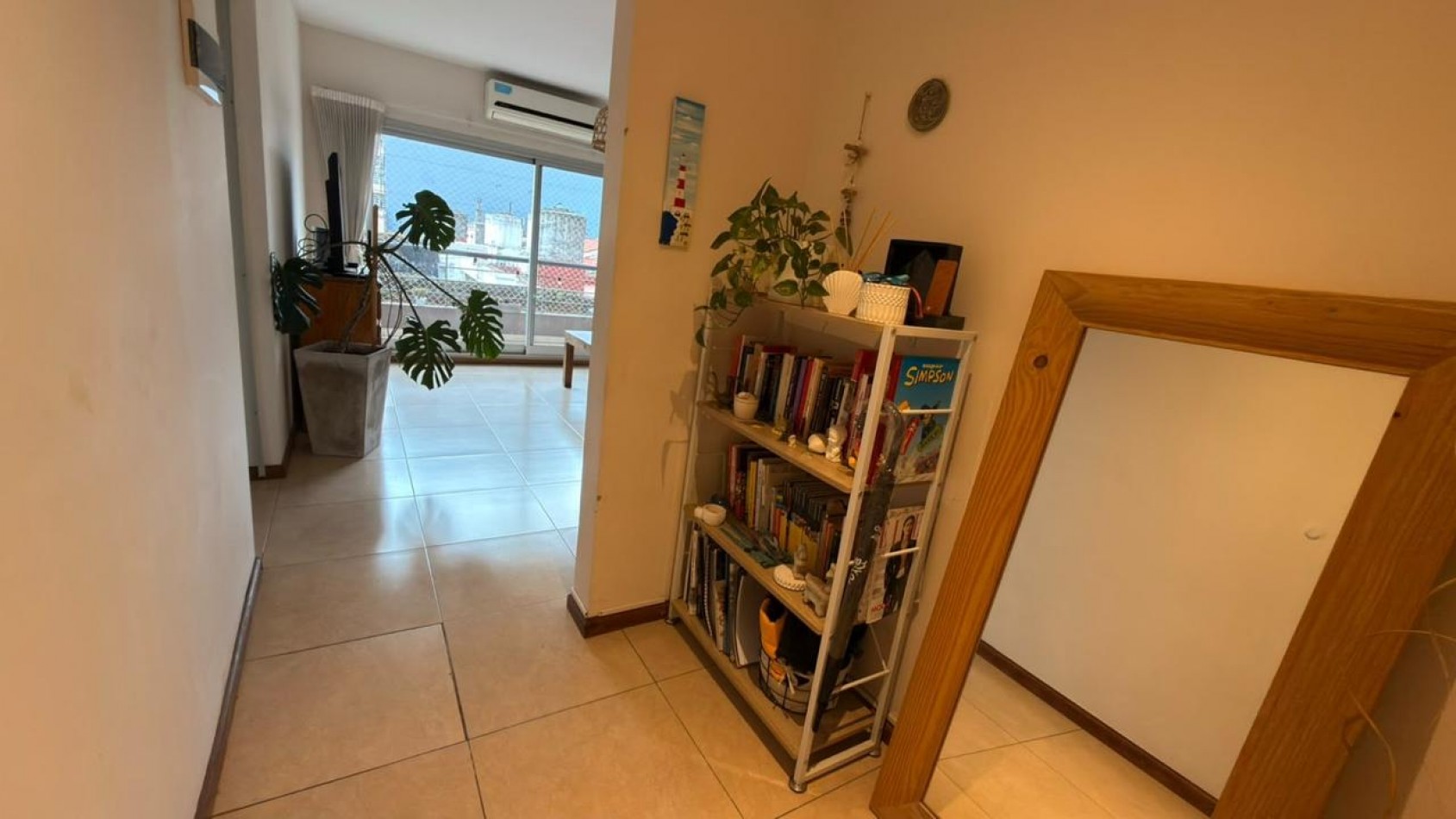 Alquiler departamento 2 ambientes contrafrente todo luz