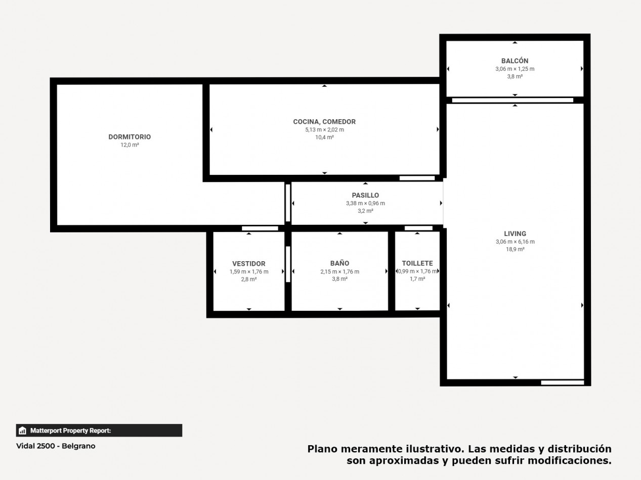 Departamento 2 ambientes + cochera + baulera + SUM + Pileta + Gimnasio + Super luminoso + Seguridad